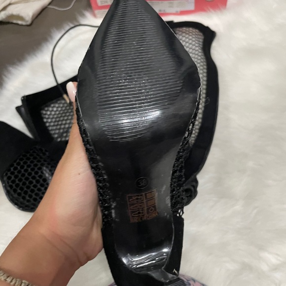 Mesh See Through Knee Boot - Picture 7 of 10